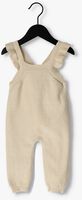 Beige QUINCY MAE  POINTELLE KNIT OVERALLS