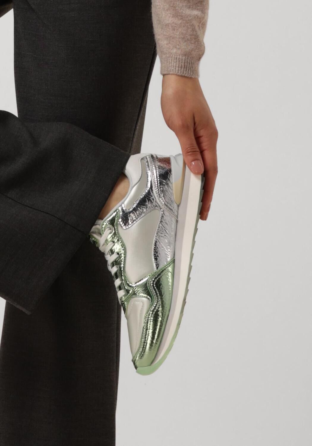 THE HOFF BRAND Baskets basses IRON en vert - large