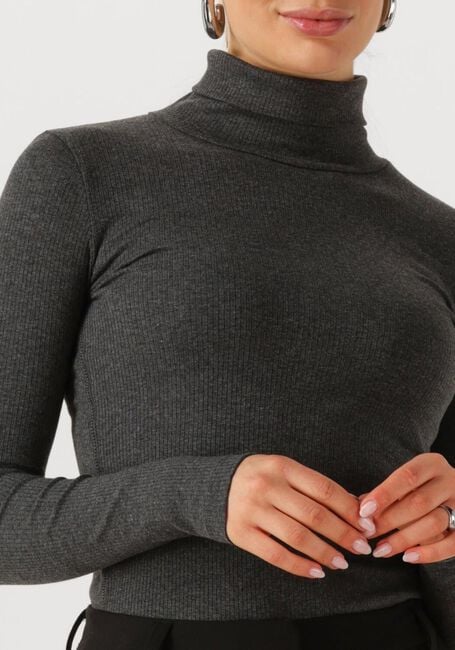 Grijze INWEAR Coltrui DAGNAIW ROLLNECK MELANGE LS - large