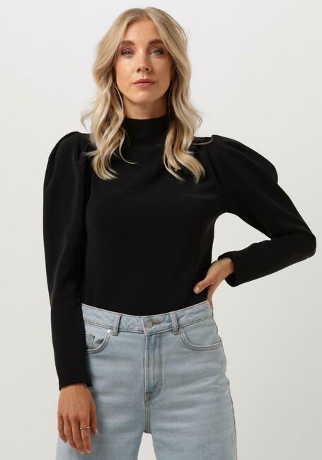 SELECTED FEMME Col roulé SLFFENJA LS T-NECK TOP en noir - large