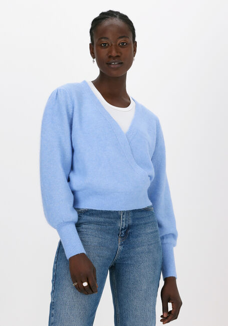 Y.A.S. Pull YASVISTA LS KNIT PULLOVER Bleu clair - large