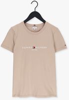 TOMMY HILFIGER T-shirt REGULAR HILFIGER C-NK TEE SS en beige