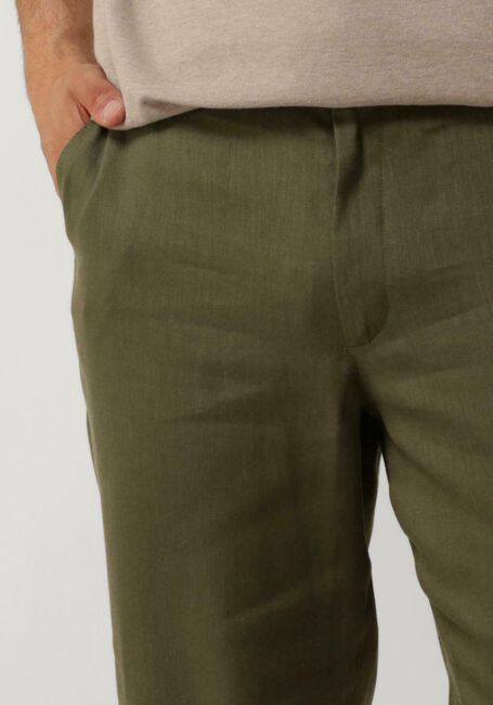 PLAIN Chino THEO PL LINEN en vert - large