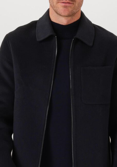 PROFUOMO OVERSHIRT WOOL ZIPPER Surchemises en noir - large