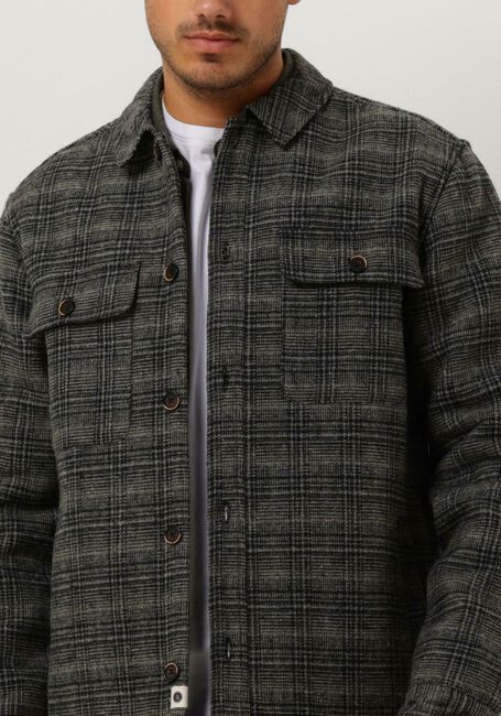 ANERKJENDT Surchemise AKLION CHECK OVERSHIRT Vert foncé - large