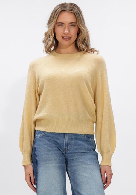 Gele CO'COUTURE Truien/vesten RONAN O-KNIT - large