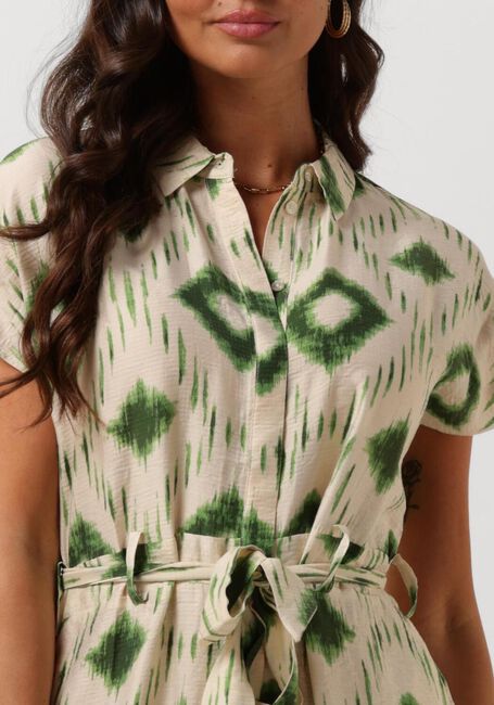 Zand OBJECT Midi jurk OBJBERRY S/S LONG DRESS - large