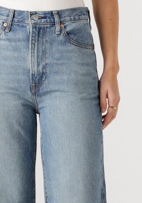 Lichtblauwe LEVI'S Wide jeans RIBCAGE WIDE LEG H223 NOT THE SAME - large