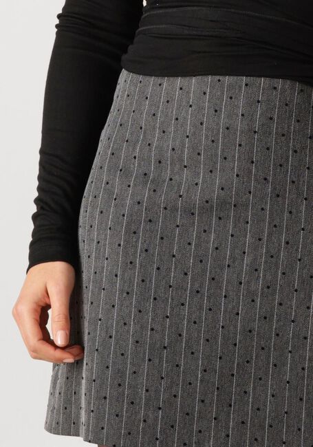 Grijze NEO NOIR Minirok ROE MINI DOT SKIRT - large