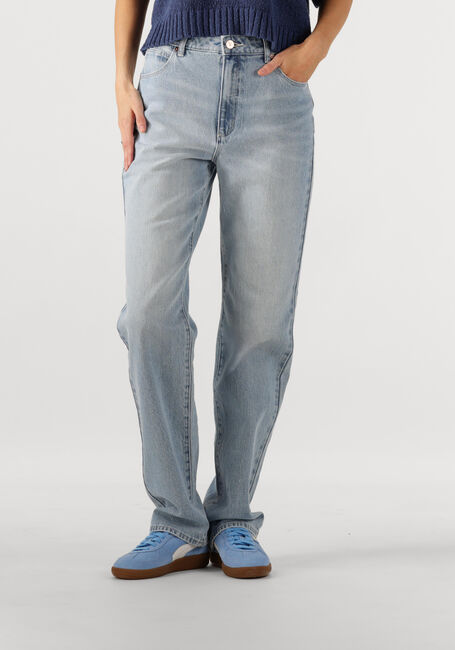 Lichtblauwe ABRAND JEANS Slim fit jeans HIGH  STRAIGHT TALL GIA - large