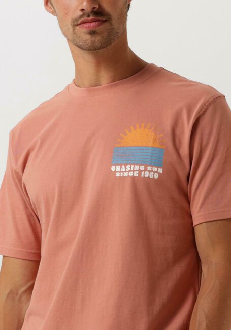 SHIWI T-shirt MEN SUNSET T-SHIRT en rose - large