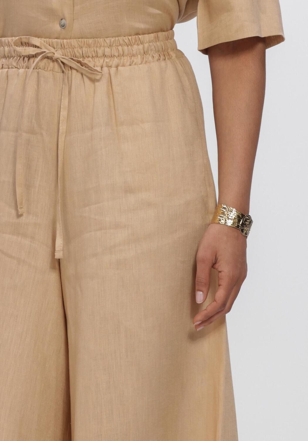 GREEK ARCHAIC KORI Pantalon large S26K-1001013 en beige - large