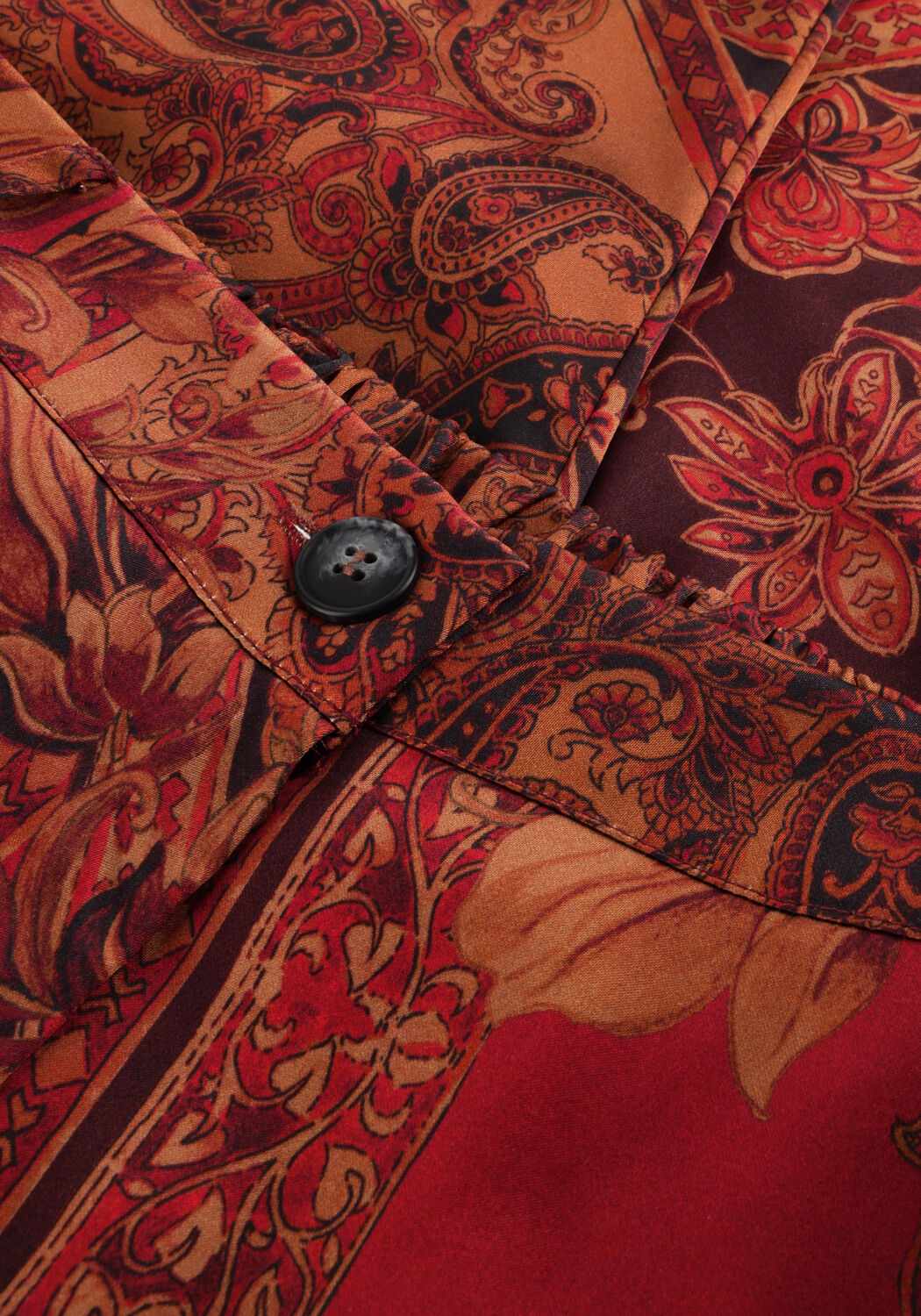 AMAYA AMSTERDAM Pantalon large ANNE en multicolore - large