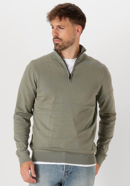 SAINT STEVE Pull CAS en vert - large
