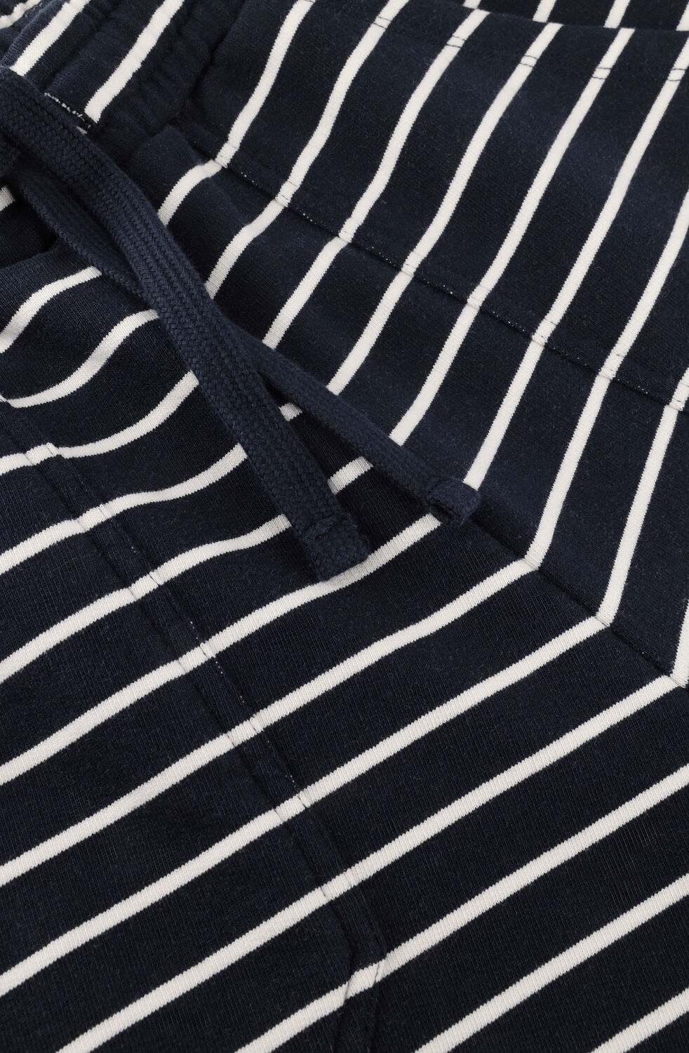 Donkerblauwe DEBLON SPORTS Broeken/jumpsuits DANI STRIPED SHORTS - large