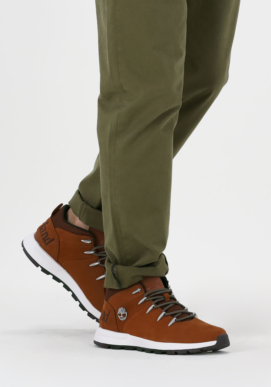 TIMBERLAND Baskets montantes SPRINT TREKKER MID LACE M en camel - large