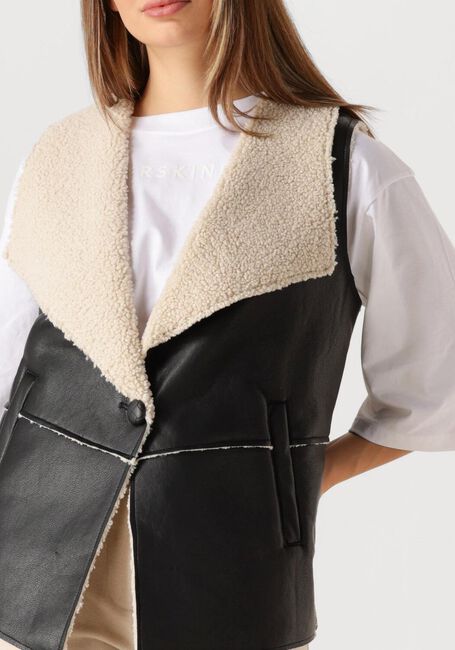 AIMEE THE LABEL Gilet DENVER en noir - large