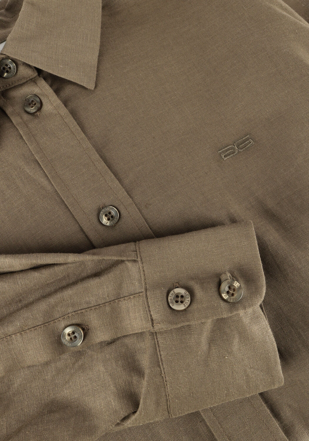 GESTUZ LIZAGZ OZ LINEN SHIRT Blouses en gris - large