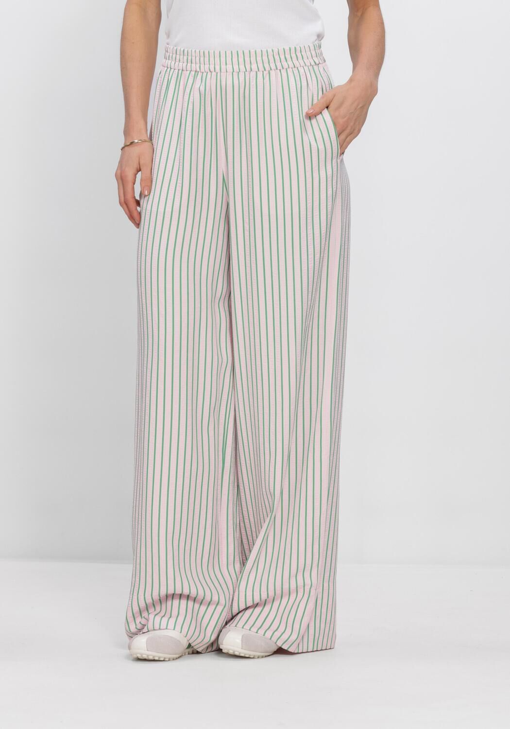 EDITED CATALEYA TROUSERS Pantalons en rose - large