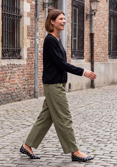 CAMBIO Pantalon cargo OCTOBER STUDIO87 Olive - large