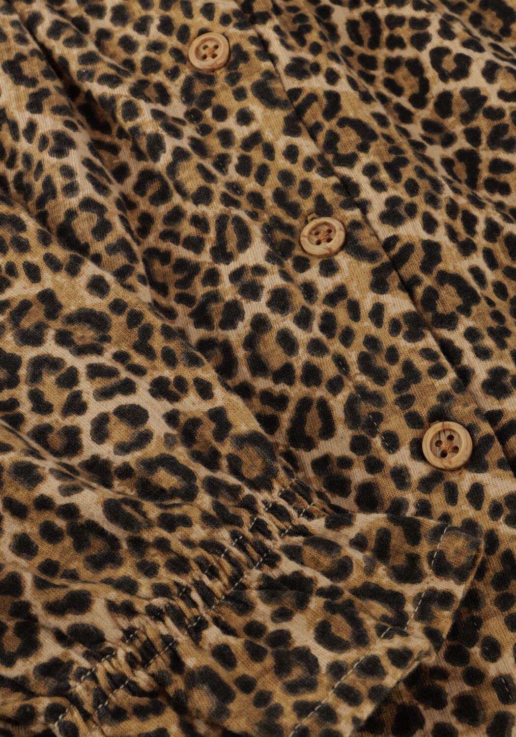 DAILY7 Haut LONGSLEEVE ANIMAL en marron - large