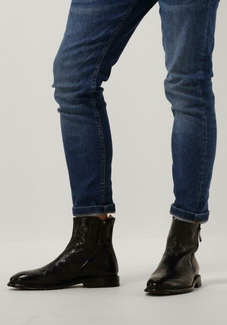 Zwarte CORDWAINER Enkellaarsjes 23019 Zwarte CORDWAINER Enkellaarsjes 23019 - large