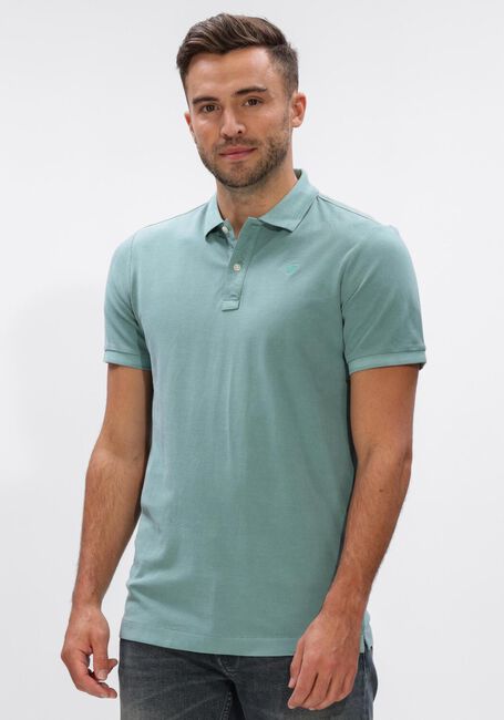 G-STAR RAW Polo DUNDA OVERDYED SLIM POLO S\S en bleu - large