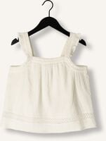 Witte SCOTCH & SODA Top LACE DETAIL CRINKLE COTTON TANK Witte SCOTCH & SODA Top LACE DETAIL CRINKLE COTTON TANK - medium