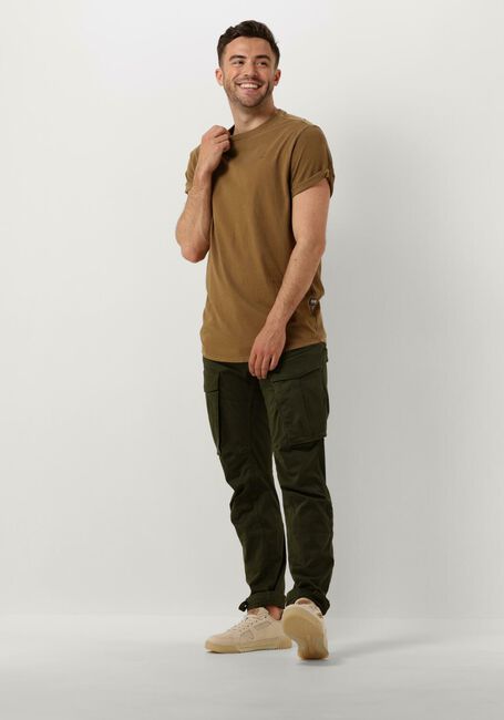 G-STAR RAW T-shirt LASH R T S/S en camel - large