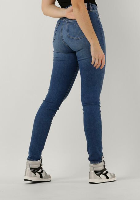 Blauwe CALVIN KLEIN Skinny jeans HIGH RISE SKINNY - large