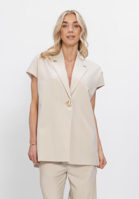 SECOND FEMALE BLANCA WAISTCOAT Pulls & Gilets &Eacute;cru - large