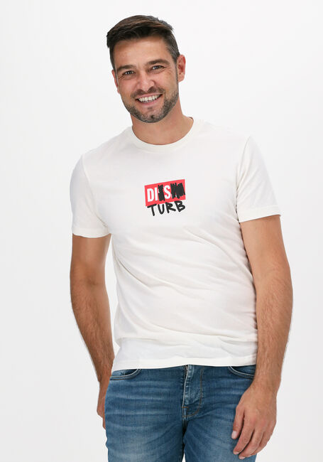 DIESEL T-shirt T-DIEGOS-B10 Blanc - large