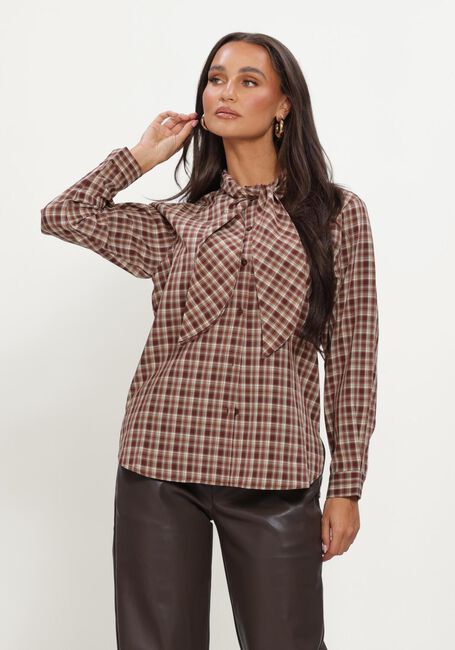 YDENCE BLOUSE CHARLIZE Blouses en marron - large