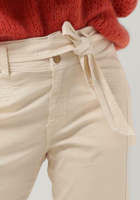 SUMMUM Slim fit jeans TAPERED PANTS PEACHY STRETCH TWILL MIX en blanc - large