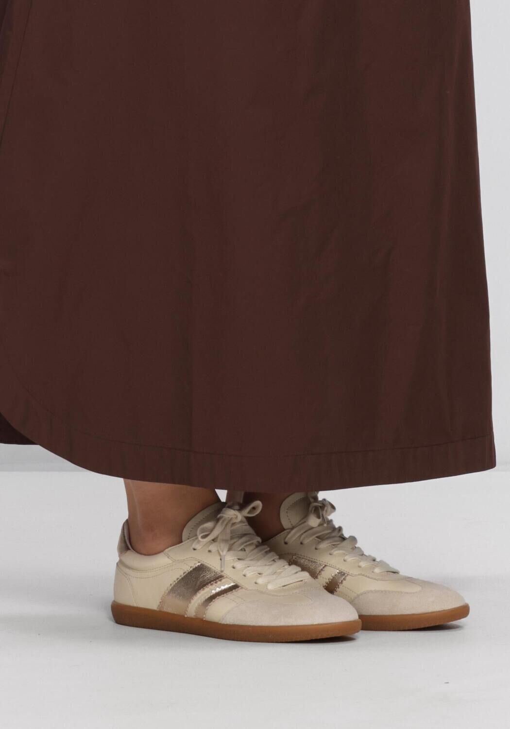 Beige STEFANO LAURAN Sneakers 1WHITE117 - large