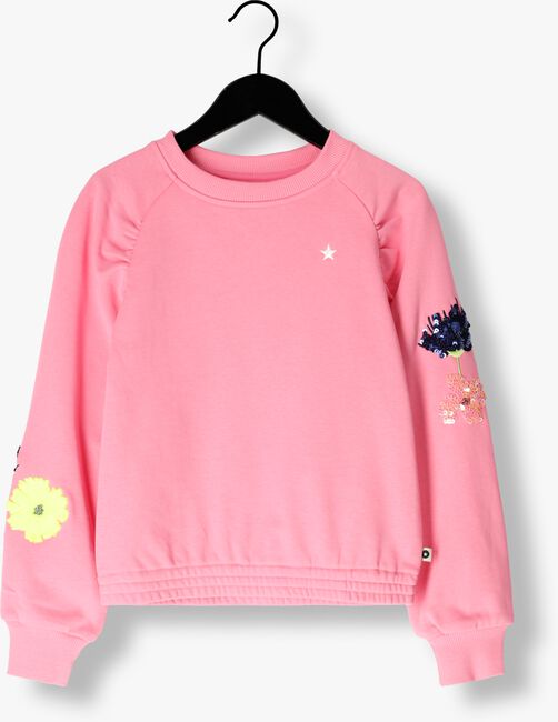 Roze LIKE FLO Sweater LS SWEAT TOP SEQUINES - large