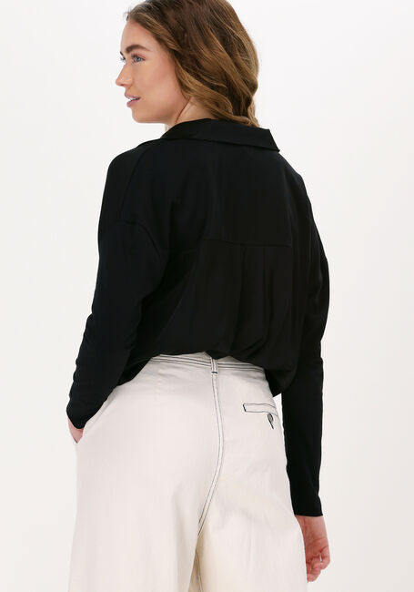 Zwarte 10DAYS  FLOWY BLOUSE - large
