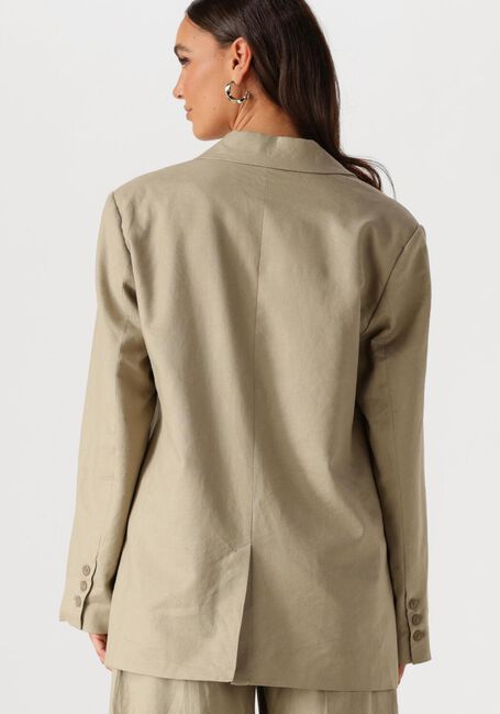 Groene GESTUZ Blazer GZIZZA LINEN BLAZER - large