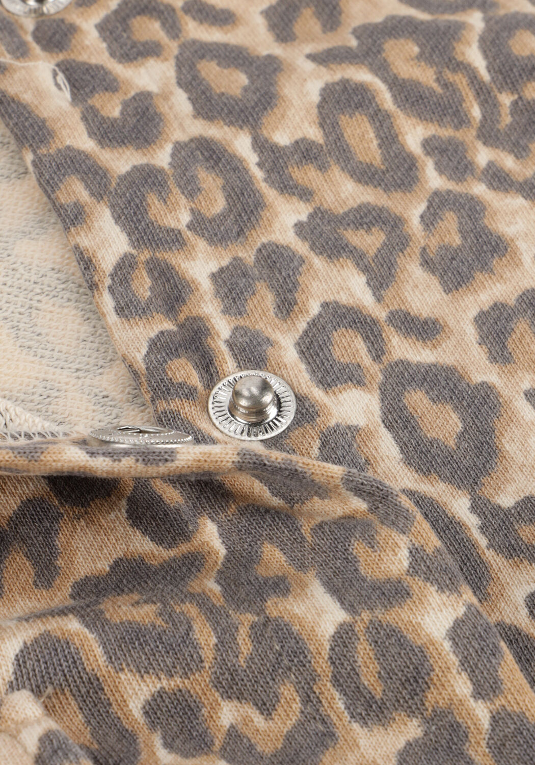 DAILY7 Jack SWEAT JACKET PRINT en beige - large