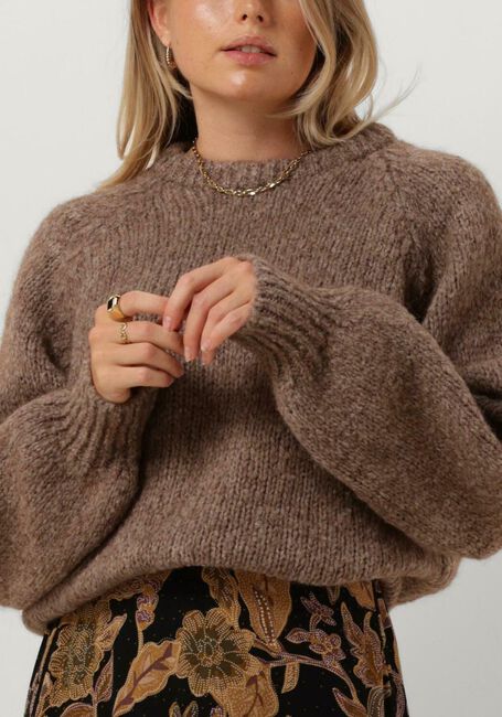 BY-BAR Pull LOUA PULLOVER en taupe - large
