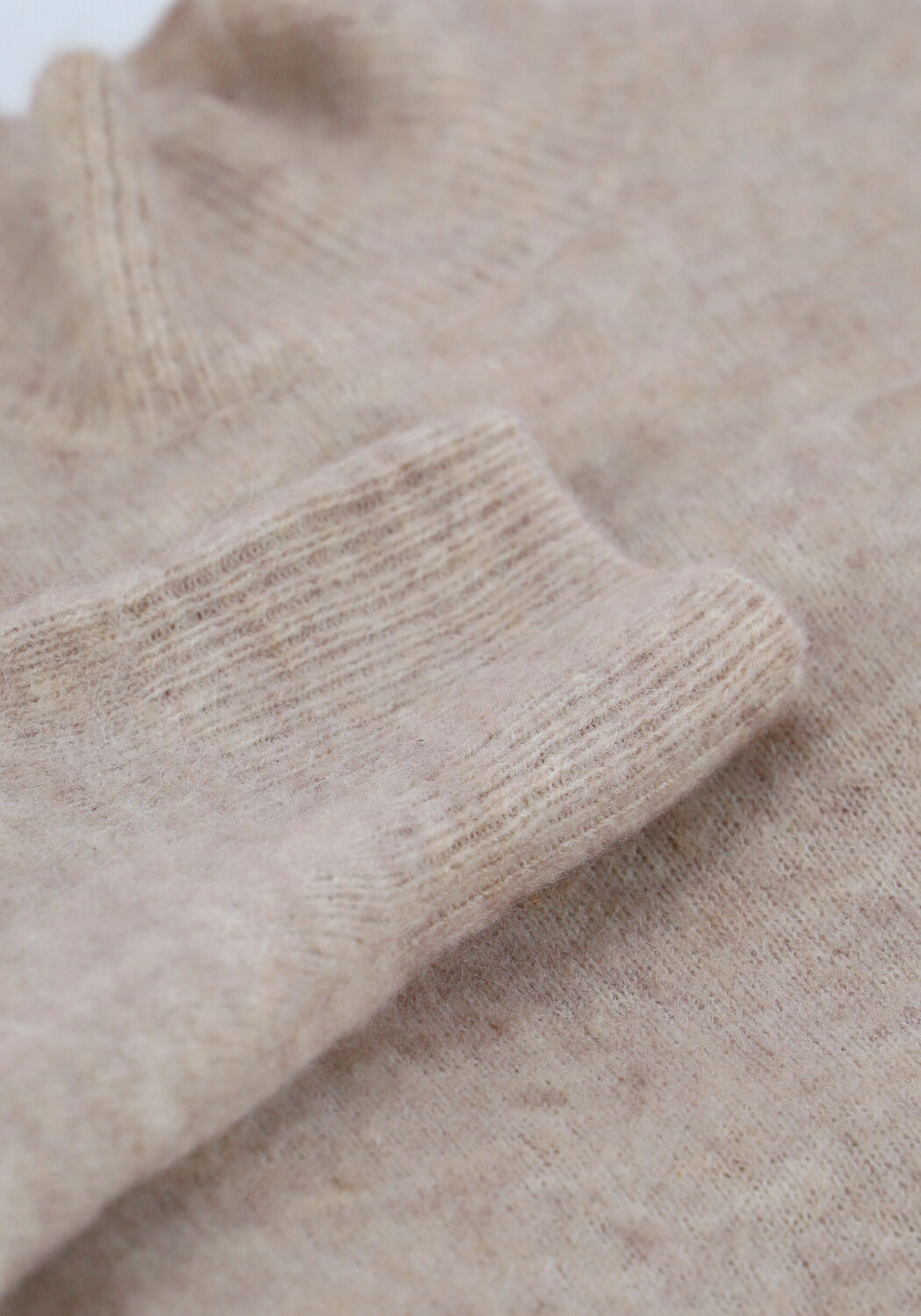 OBJECT Pull NETE HIGH NECK TUNIC en beige - large