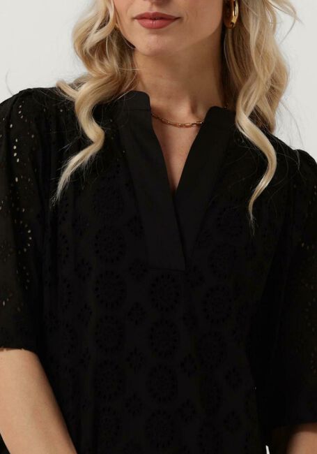 RUBY TUESDAY Mini robe SABELA HALF SLEEVES FULL EMBRO SHORT DRESS en noir - large