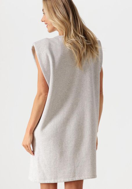 Lichtgrijze BY-BAR Mini jurk DIDI SWEAT DRESS - large