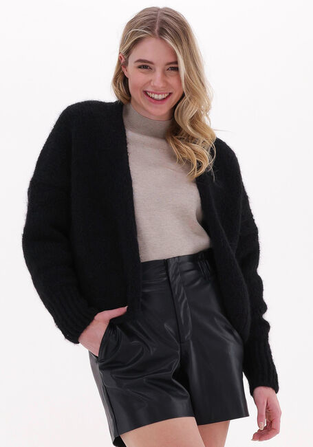 Zwarte KNIT-TED Vest BECKY CARDIGAN - large