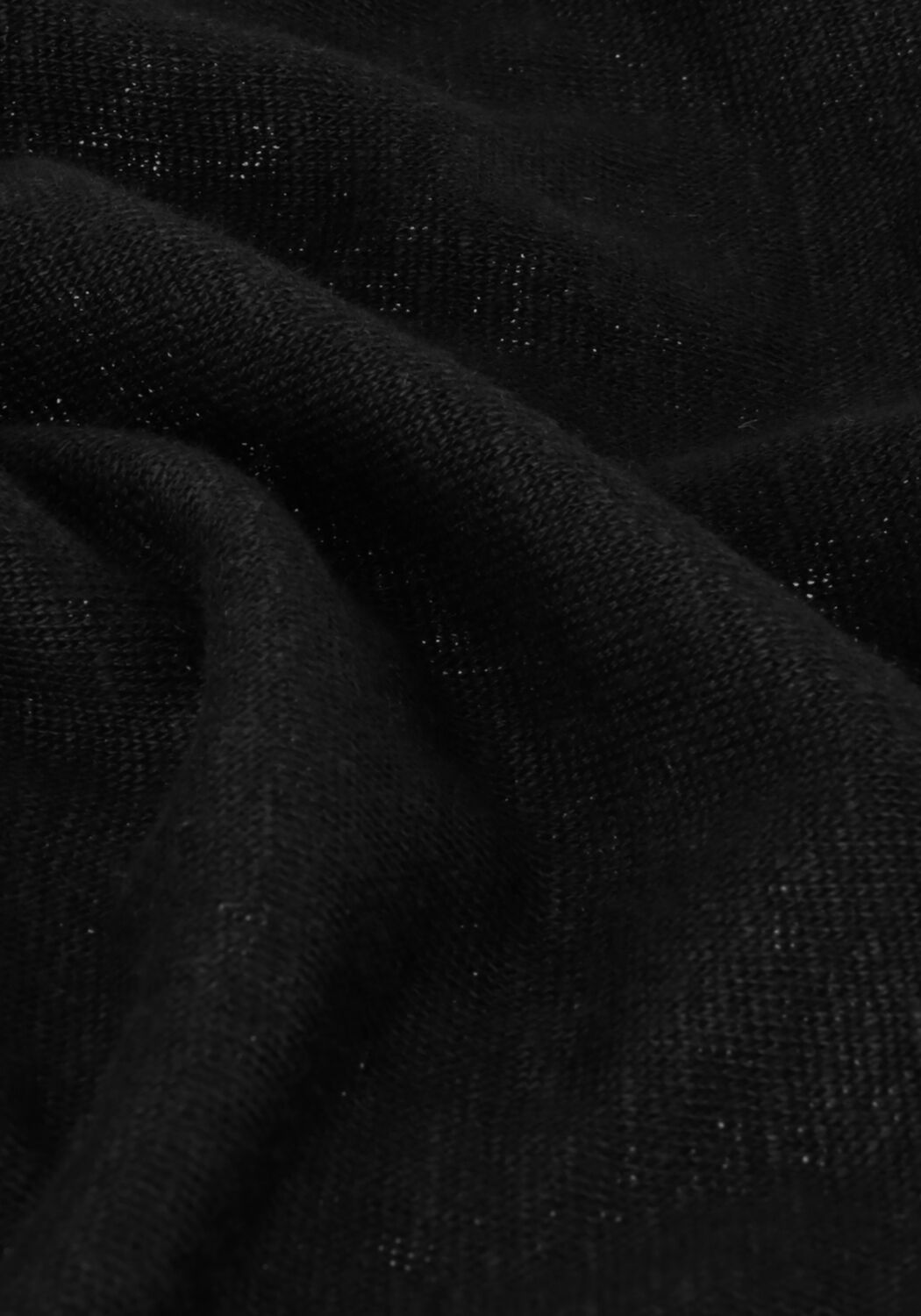 Zwarte RESORT FINEST T-shirt V-NECK T-SHIRT - large