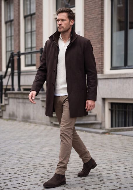 MATINIQUE Vestes d'hiver HARVEY en marron - large