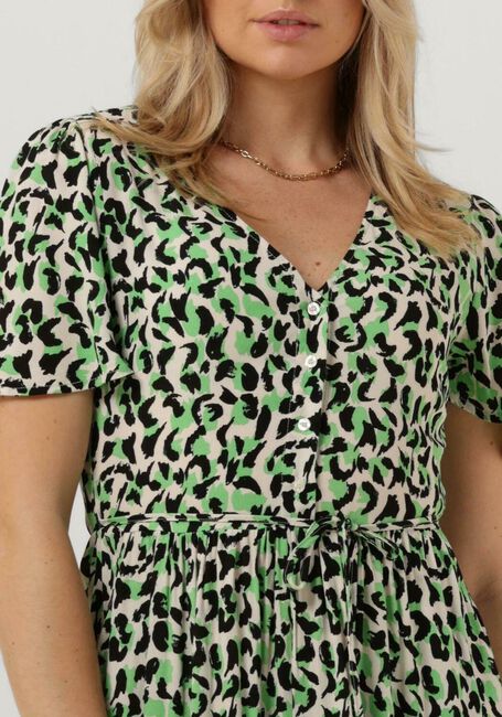 OBJECT Robe midi OBJISABELLA 2/4 DRESS en vert - large