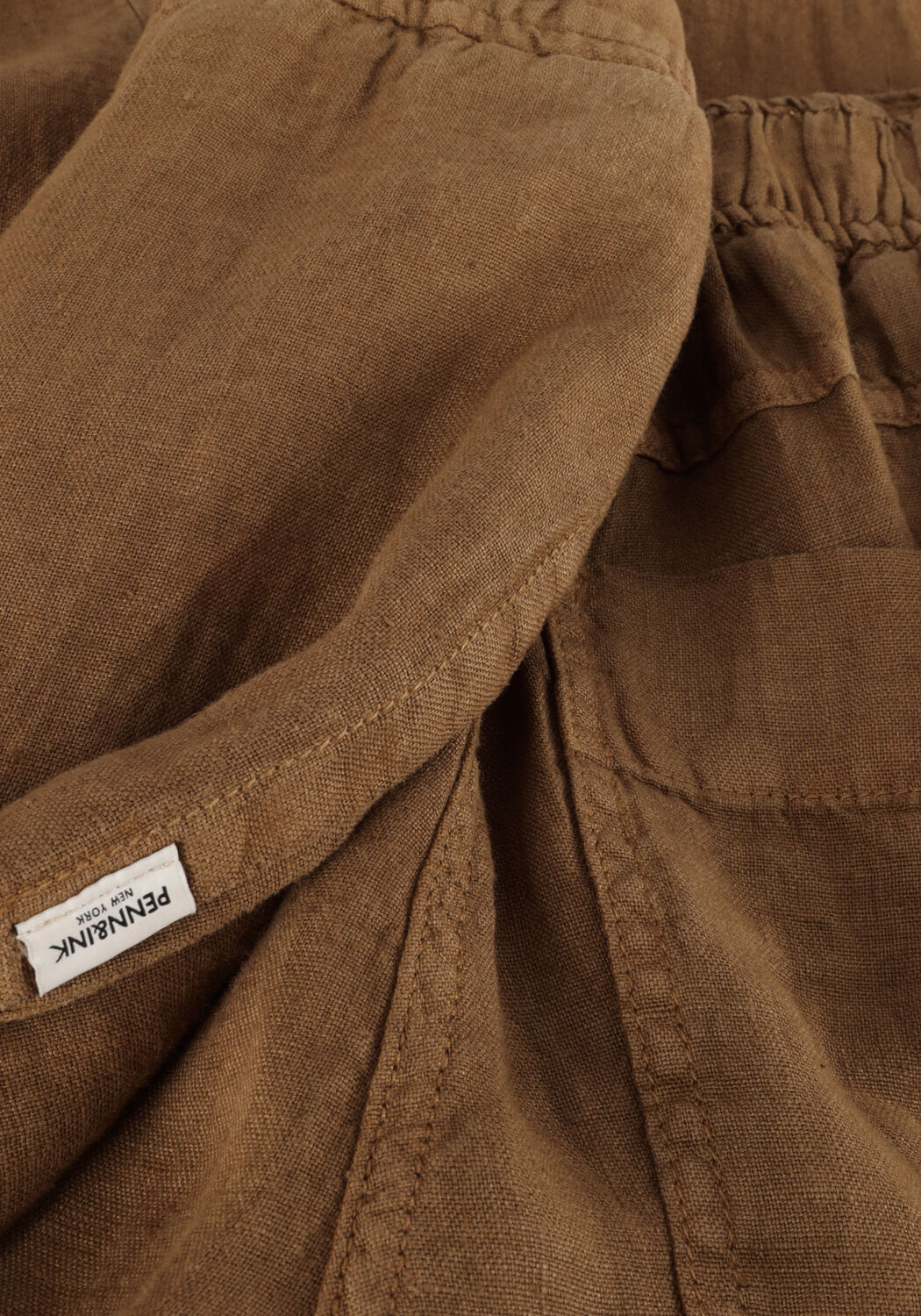 Khaki PENN & INK Wijde broek TROUSERS S24Z629 - large