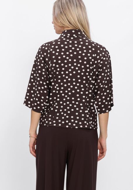 Bruine STUDIO ANNELOES  Fabienne dot blouse - large