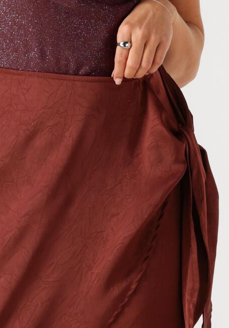 YDENCE Jupe midi SKIRT BARBARA en marron - large